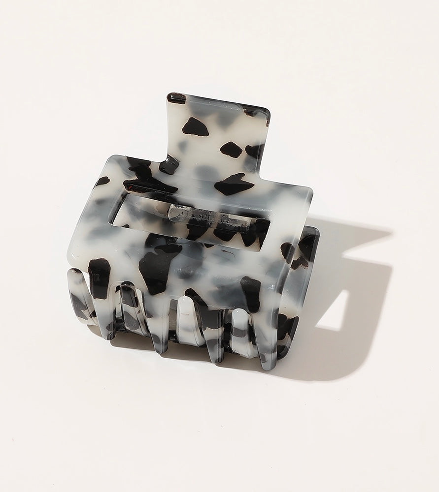 Small Tortoise Acetate Hair Clip claw - Bellebunch