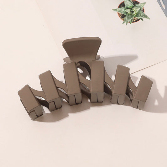 Coffee Colour Jumbo Claw Clip